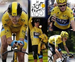 Puzzle Chris Froome, Tour de France 2013